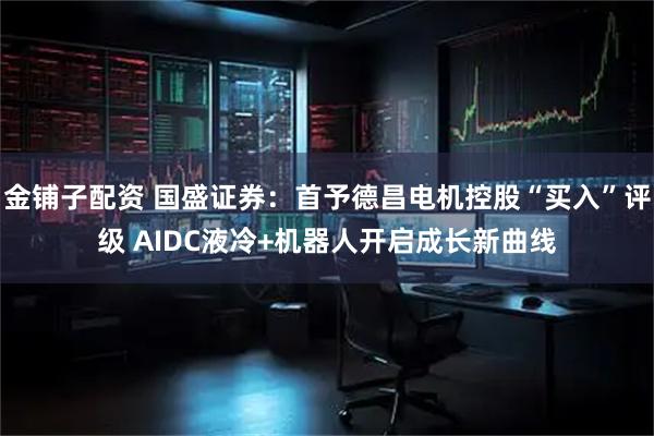 金铺子配资 国盛证券：首予德昌电机控股“买入”评级 AIDC液冷+机器人开启成长新曲线